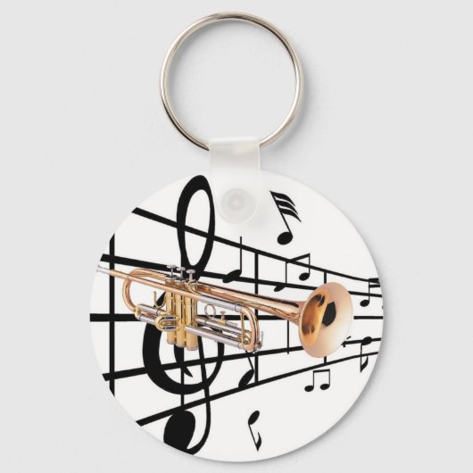 Llavero trompeta キーホルダー (正面)