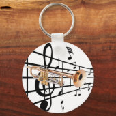Llavero trompeta キーホルダー (正面)