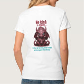LLDのドラゴン警告 Tシャツ (裏面)