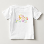 LLegaron las Pascuas ベビーTシャツ (裏面)