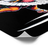 Llerina T-rex Dancing  ポスター (角)