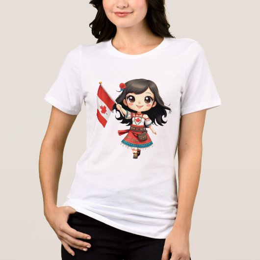 ¡Lleva un Toque Adorable y Divertido Contigo! トライブレンドＴシャツ (正面)