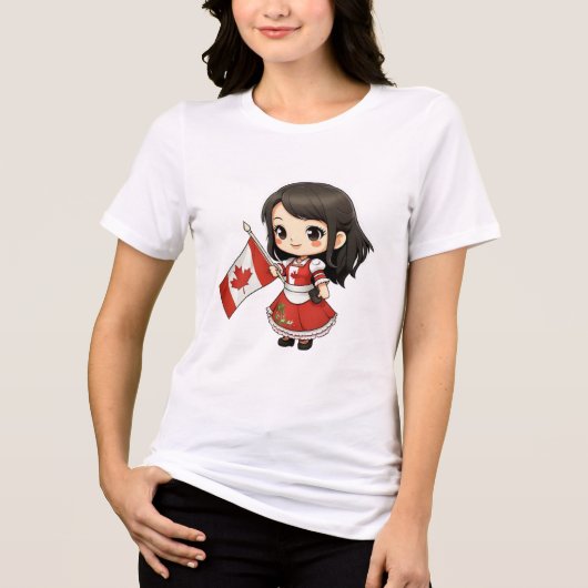 ¡Lleva un Toque Adorable y Divertido Contigo! トライブレンドTシャツ (正面)