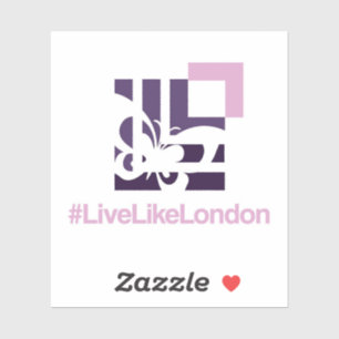 LLL 3" x 3"ビニールシール シール