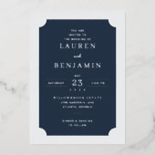 ___LLMGEN___ 15 箔招待状 (正面)