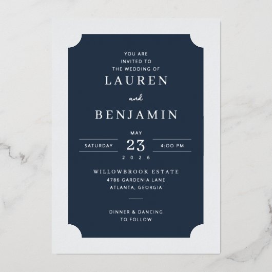 ___LLMGEN___ 15 箔招待状 (正面)