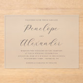 ___LLMGEN___ 16 アクリル招待状 (正面)