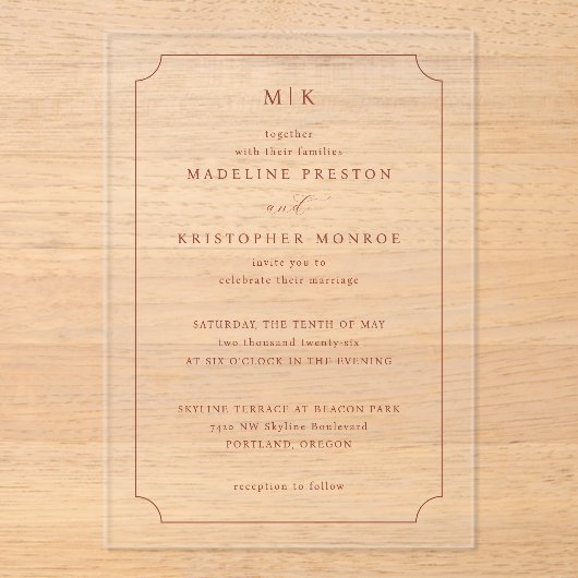 ___LLMGEN___ 16 アクリル招待状 (正面)