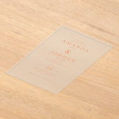 ___LLMGEN___ 17 アクリル招待状 (レイダウン)