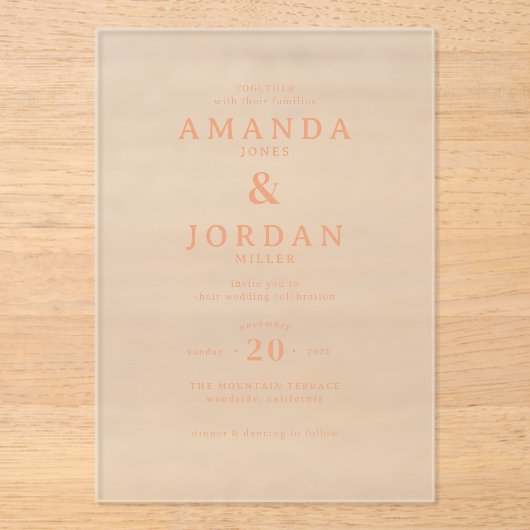 ___LLMGEN___ 17 アクリル招待状 (正面)