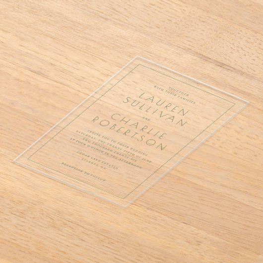 ___LLMGEN___ 17 アクリル招待状 (レイダウン)