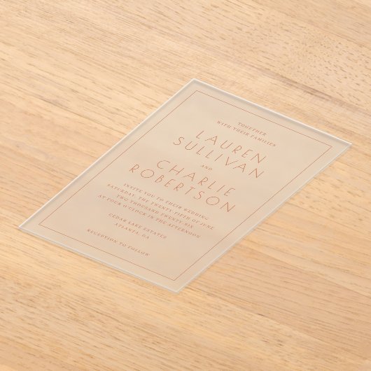 ___LLMGEN___ 17 アクリル招待状 (レイダウン)