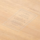 ___LLMGEN___ 17 アクリル招待状 (レイダウン)