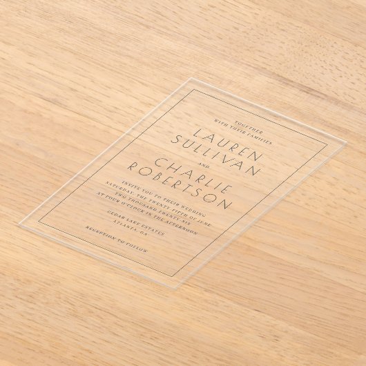 ___LLMGEN___ 17 アクリル招待状 (レイダウン)