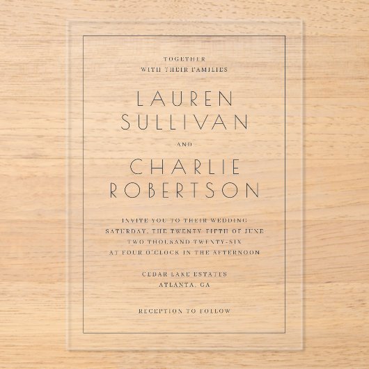 ___LLMGEN___ 17 アクリル招待状 (正面)