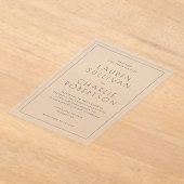 ___LLMGEN___ 17 アクリル招待状 (レイダウン)