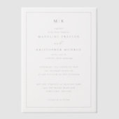 ___LLMGEN___ 17 ベラム紙招待状 (正面)