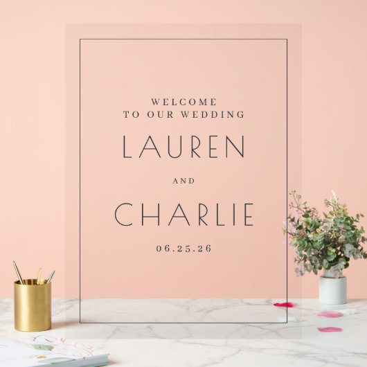 ___LLMGEN___ 22 アクリルサイン (ウェディング)