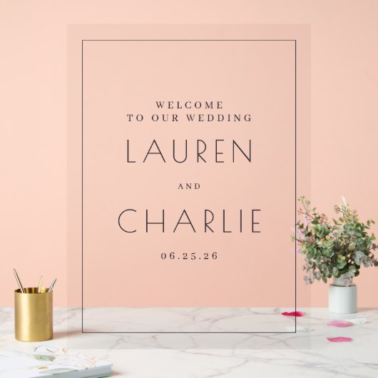 ___LLMGEN___ 22 アクリルサイン (ウェディング)