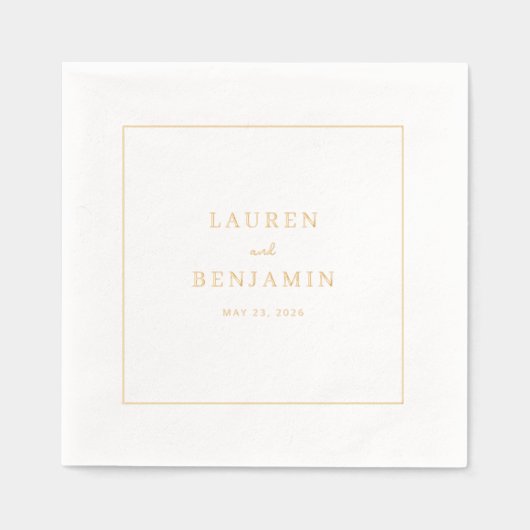 ___LLMGEN___ 35 箔ナプキン (正面)