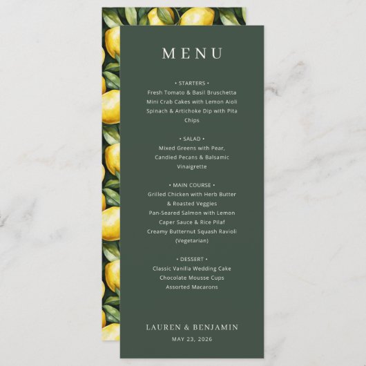 ___LLMGEN___ 4 メニュー (正面/裏面)