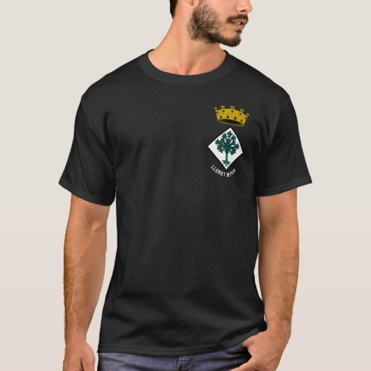 Lloret de Marの紋章 Tシャツ (正面)