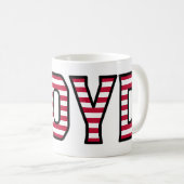 Lloyd Name Vorname USA styled Tasse Kaffeetasse コーヒーマグカップ (正面右)