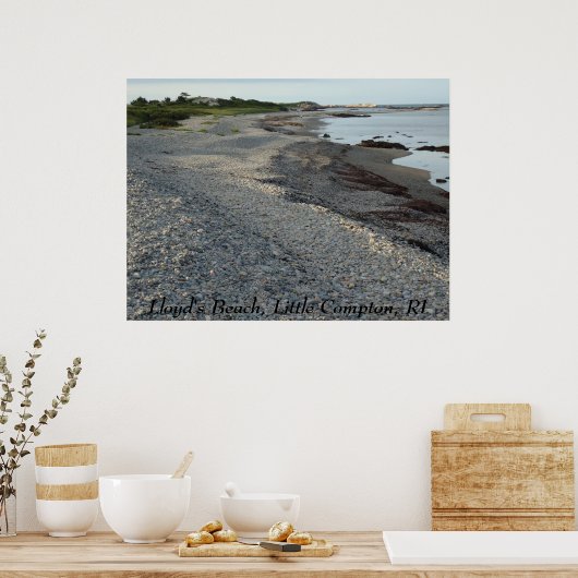 Lloyd's Beach, Little Compton, RI ポスター (キッチン)
