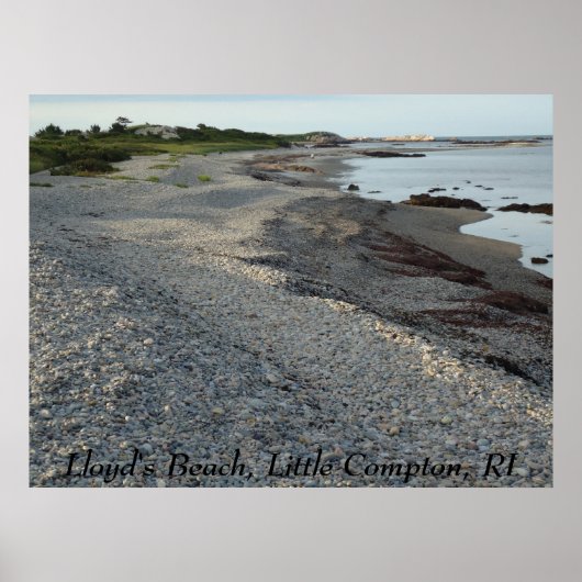 Lloyd's Beach, Little Compton, RI ポスター (正面)
