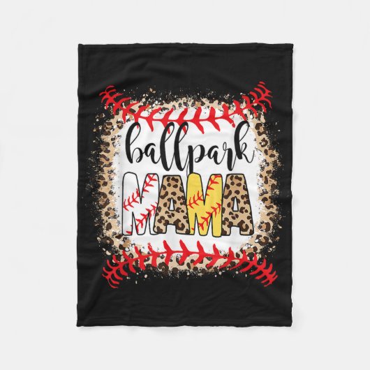 Llpark お母さん ママ 売り切り ソフll 母の日 ブリーチ フリースブランケット (正面)