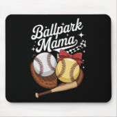 Llpark Mamaソフトママスポーツ母の日のモーメントを販売 マウスパッド (正面)