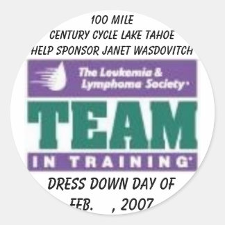 LLS TNT, Dress Down Day ofFeb.2007年100M... ラウンドシール