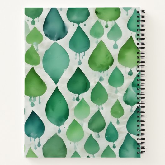 Lluvia de Jade ノートブック (裏面)