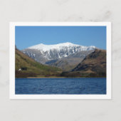 Llyn Nantlle UchafのSnowdon ポストカード (正面)