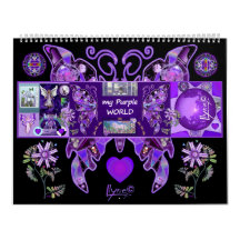 Llyne Fによる「私の紫の世界」