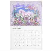 Llyne Fによる「私の紫の世界」 カレンダー (1月 2026)