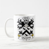 Llywarchの家紋 コーヒーマグカップ (左)