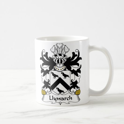 Llywarchの家紋 コーヒーマグカップ (右)