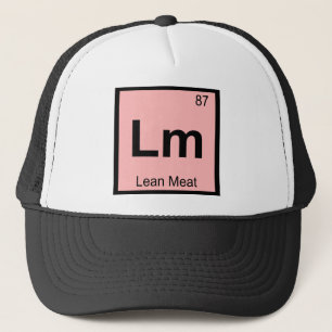 Lm - 無駄のない肉の化学元素記号 キャップ