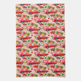 LM Corvairのハワイアン キッチンタオル