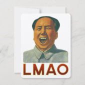 LMAOパーティの招待状 招待状 (正面)