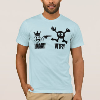 "LMAO及びWTF " Tシャツ