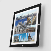 LMD004ミラノ，ミラノ，大聖堂の教会， スクエア壁時計 (傾斜)