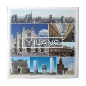 LMD004ミラノ,ミラノ,大聖堂の教会, タイル (正面)