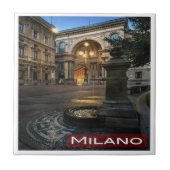 LMD005 MILAN Galleria Vittorio Emanuele, タイル (正面)