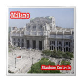 LMD010 MILAN Centrale Station Train Italy, タイル (正面)