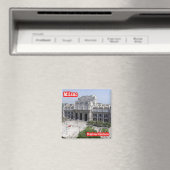 LMD010 MILAN Centrale Station Train Italy,冷蔵庫 マグネット (インサイチュ (食洗機))