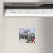 LMD013 MILAN, Stazione Centrale，イタリア，冷蔵庫 マグネット (インサイチュ (食洗機))