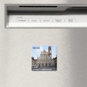 LMD025 VIGEVANO, Cathedral St. Ambrogio,冷蔵庫 マグネット (インサイチュ (食洗機))