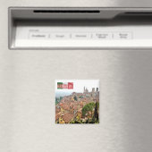 LMD105 BERGAMO高，ロンバルディ，イタリア，冷蔵庫 マグネット (インサイチュ (食洗機))